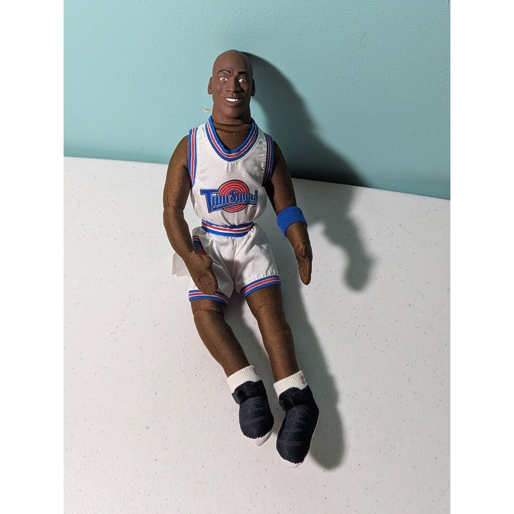 Michael Jordan Space Jam Tune Squad 12" Plush Doll by Play by Play Vintage 1996